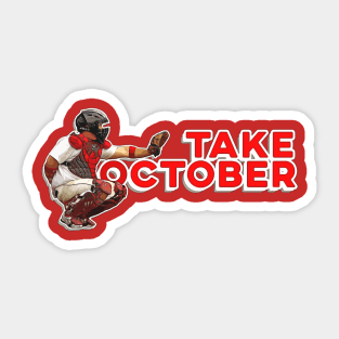 Take October!!! Sticker